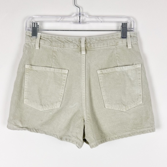 Zara Cargo Micro Mini Skort Green Size XS - Picture 3 of 4